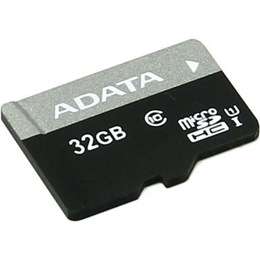Карта памяти 32Gb A-Data microSDHC Class10 UHS-I + адаптер (AUSDH32GUICL10-R)
