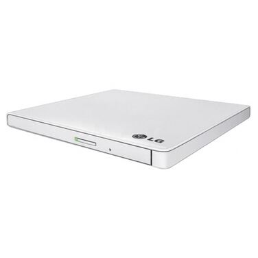 Привод внешний DVD+/-RW LG GP60NW60 белый USB ultra slim RTL
