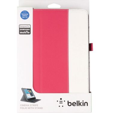 Чехол Belkin Galaxy Tab 10.1 Folio Cinema Stripe, pink (F8M392cwC02)