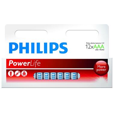 Батарейка PHILIPS LR03 BP-12 (12/240)