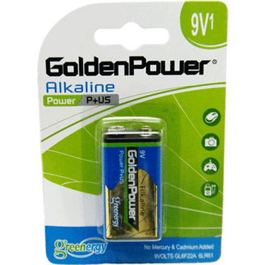 Батарейка Golden Power 6F22