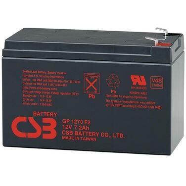 Аккумулятор для ИБП CSB GP 1272 F2 (28W)