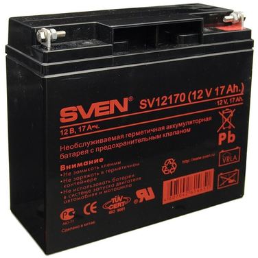 Аккумулятор SVEN SV12170 (12V.17Ah) для UPS