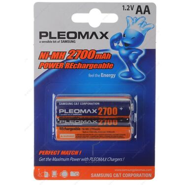 Аккумулятор Samsung Pleomax R06(AA)-2700mAh 1 шт