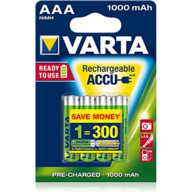 Аккумулятор VARTA Ready2Use R03-1000mAh 1 шт