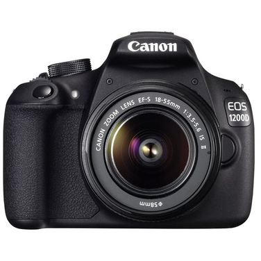 Фотоаппарат Canon EOS 1200D KIT EF-S 18-55 черный 18Mpix 18-55mm f/3.5-5.6 III 3" 1080p Full HD SDXC