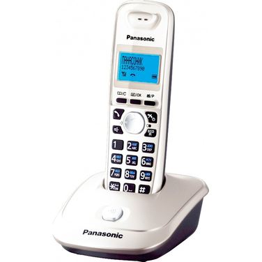 Радиотелефон Panasonic KX-TG2511RUW белый АОН
