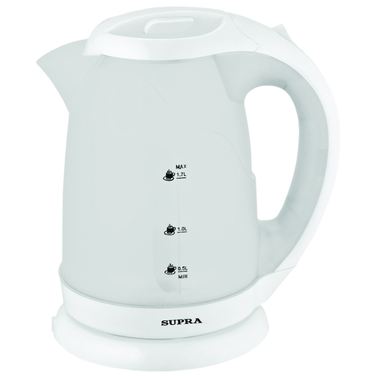 Чайник Supra KES-1722 белый 1.7л. 2200Вт (пластик)