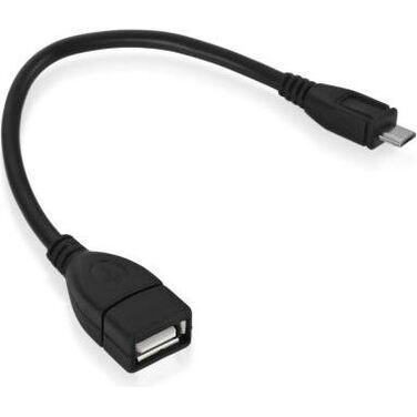 Кабель-адаптер USB 2.0 A -> micro USB 5bites OTG (UA-AF-MICRO5-OTG)