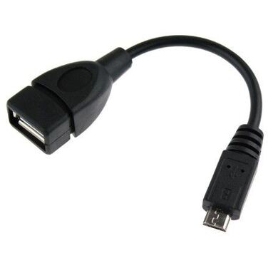 Кабель USB 2.0 A -> micro USB 0,2 м длина (OTG) (U4202)