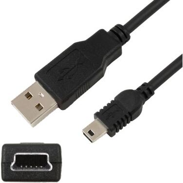 Кабель USB 2.0 A -> mini B 1м, Buro (817248)