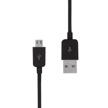 Кабель USB 2.0 A-micro B (m-m), 3.0 м, Hama позолоченные контакты, двойное экранирование, черный (Н-