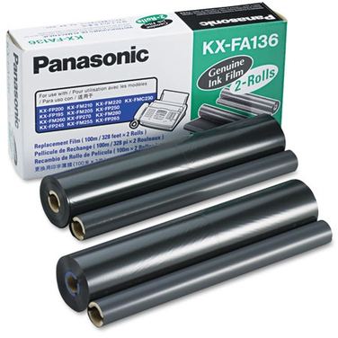 Пленка (аналог Panasonic KX-FA 136) <100mx2 Rolls> для KX-FM131/ FP105/P200/FMC230/FM210/FM220/F969/