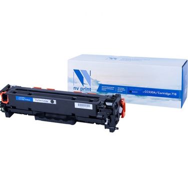 Картридж NV Print CC530A/Cartridge 718 black для CP2025/LBP-7200Cdn (3500k)