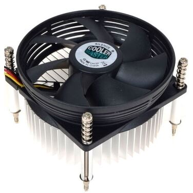 Вентилятор Cooler Master DP6-9GDSB-R2-GP (1150/155/1156, 2400 RPM, 3pin, TDP 70W, 25dB, Al, 300g)