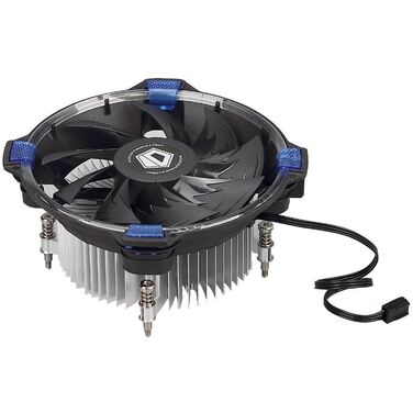 Вентилятор ID-Cooling DK-03 Halo, 100W/Blue LED/Intel 775,115* (ID-CPU-DK-03-Halo-i)