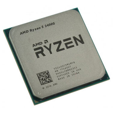 Процессор Soc-AM4 AMD Ryzen 5 2400G (3.9GHz/4c8t/4MB/65W) OEM