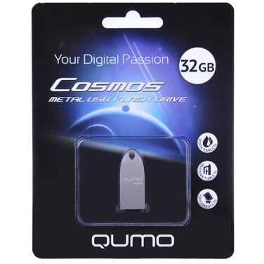 Память Flash Drive 32Gb UD QUMO Cosmos QM16GUD 2.0 QM32GUD-Cos-d Dark