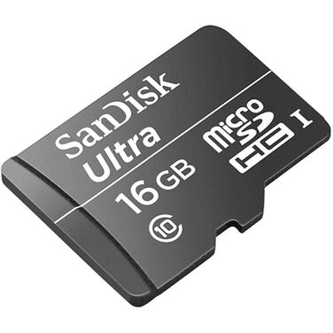 Карта памяти 16Gb SanDisk microSDHC class 10 UHS-I (SDSDQL-016G-G35)