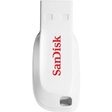 Память Flash Drive 16Gb SanDisk Cruzer Blade White, USB 2.0 (SDCZ50C-016G-B35W)