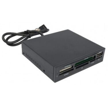 Картридер Foxline CR-302F USB black