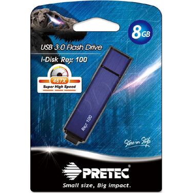 Память Flash Drive 8Gb Pretec i-Disk Rex 100 USB 3.0