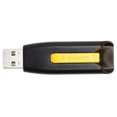 Память Flash Drive 16Gb Verbatim Store 'n Go V3 желтый, USB 3.0 (49175)