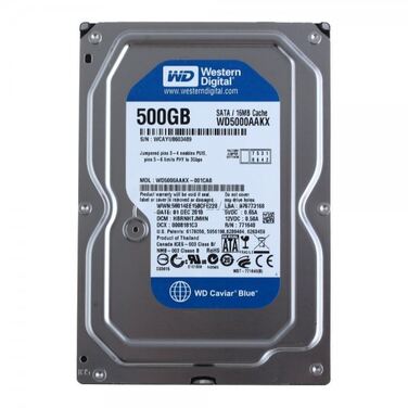 Жесткий диск 3.5" 500Gb SATA-III Western Digital Blue WD5000AAKX 7200rpm, 16Mb