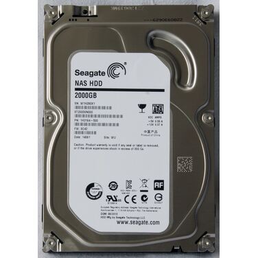 Жесткий диск 3.5" 2Tb SATA-III Seagate NAS ST2000VN000 (7200rpm) 64Mb