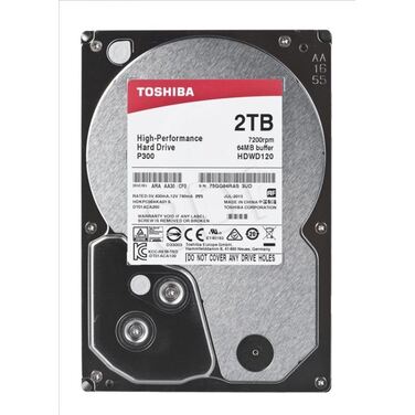 Жесткий диск 3.5" 2Tb SATA-III Toshiba HDWD120UZSVA P300 (7200rpm) 64Mb