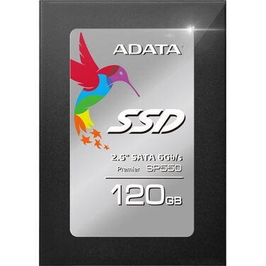 Накопитель SSD 120GB ADATA Premier SP550, 2.5", SATA III