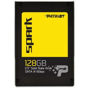 Накопитель SSD 128Gb Patriot Spark SATA III, 2.5" (PSK128GS25SSDR)