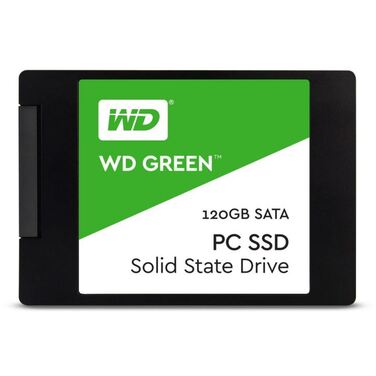 Накопитель SSD 120Gb Western Digital WD Green 3D NAND,SATA-III,2.5 (WDS120G2G0A)