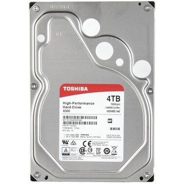 Жесткий диск 3.5" 4Tb SATA-III Toshiba HDWE140UZSVA X300 (7200rpm) 128Mb