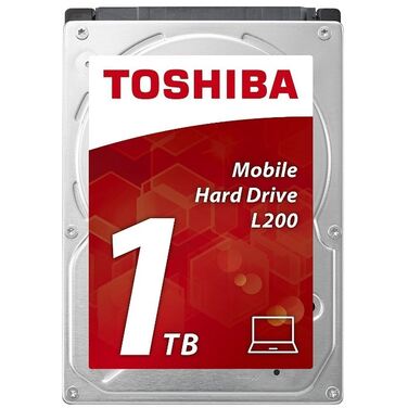 Жесткий диск 2.5" 1Tb SATA-III Toshiba HDWL110UZSVA L200 Slim (5400rpm) 128Mb