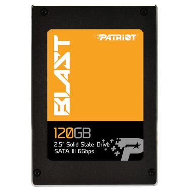 Накопитель SSD 120Gb Patriot Blast 2.5", SATA3 6Gb/s (PBT120GS25SSDR)