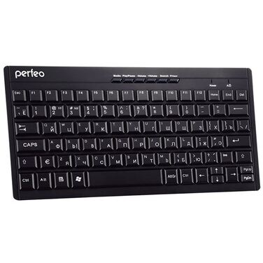 Клавиатура Perfeo Compact, USB, чёрн (PF-8006)