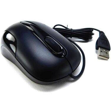 Мышь Genius DX-135, чёрная, оптическая, 1000dpi, USB