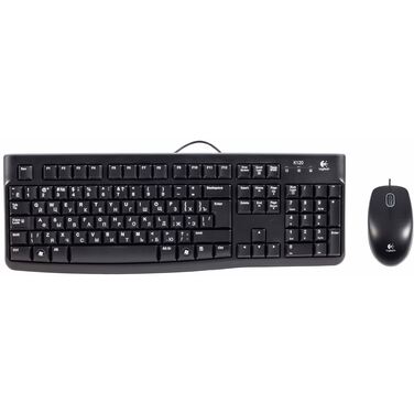 Клавиатура + мышь Logitech MK120 Black (920-002561) RTL