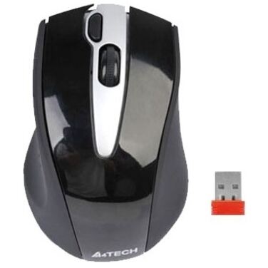 Мышь A4 Tech G9-500H-1 Black+silver, Wireless, USB