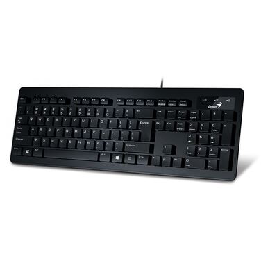 Клавиатура Genius SlimStar 130, Black, USB, RU