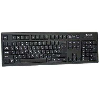 Клавиатура A4 Tech KR-85 черный USB