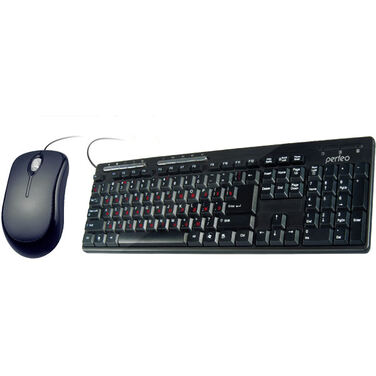 Клавиатура + мышь Perfeo USB (PF-618/89-MM/OP)