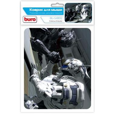 Коврик для мыши Buro BU-S48012 рисунок/роботы