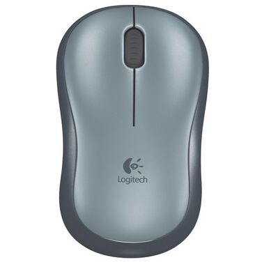 Мышь Logitech M185 wireless mouse, Swift Grey серебряная беспроводная (910-002238)