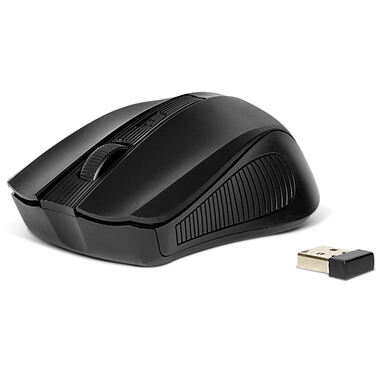 Мышь Sven RX-300 Wireless черная, беспроводная, BlueLED, 600/1000 dpi, USB