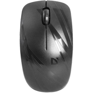 Мышь Defender Datum MM-035 черная, беспроводная, IR-лазерная, USB (Art. 52035)