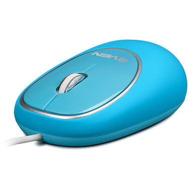 Мышь Sven RX-555 Antistress Silent, USB, синяя