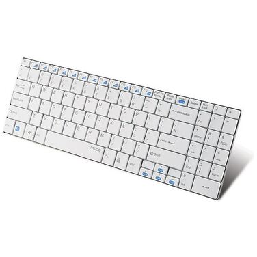 Клавиатура Rapoo E9070 белая, ультратонкая, беспроводная 99-клавиш USB