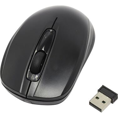 Мышь Oklick 575SW+ черный оптическая (1600dpi) беспроводная USB (ID: 857018)